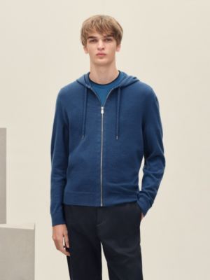 "Maillon Chaine d'Ancre" hooded jacket, View: Worn, worn, view 2 of 5