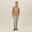 Blouson zippé «&nbsp;Maillon Chaîne d'Ancre&nbsp;», kraft
