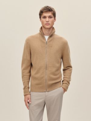 "Maillon Chaine d'Ancre" zipped jacket, View: Worn, worn, view 2 of 5