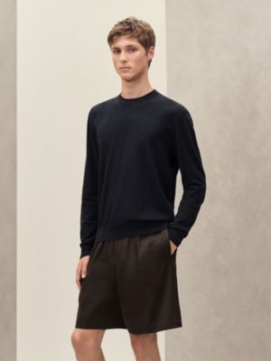 ショートスリーブニット 《ジュ・ドゥ・ポワン・セリエ》, イメージ: 着用例, worn, ビュー2の5