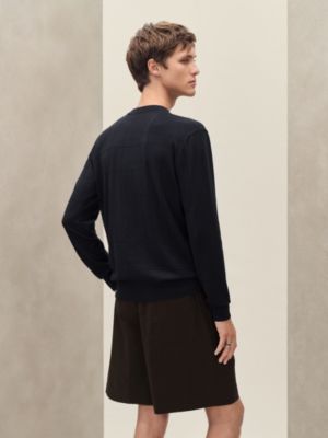 ショートスリーブニット 《ジュ・ドゥ・ポワン・セリエ》, イメージ: 着用例, worn, ビュー3の5