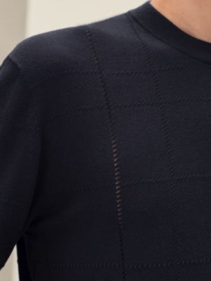 ショートスリーブニット 《ジュ・ドゥ・ポワン・セリエ》, イメージ: 着用例, worn, ビュー5の5