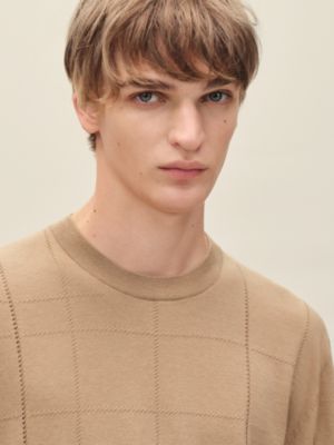 ショートスリーブニット 《ジュ・ドゥ・ポワン・セリエ》, イメージ: 着用例, worn, ビュー4の5