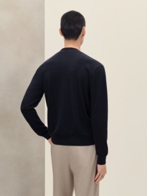 "Jeu de points sellier" buttoned cardigan, View: Worn, worn, view 3 of 5