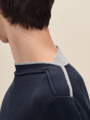 ラウンドネックニット 《デタイユ・コロレ》, イメージ: 着用例, worn, ビュー5の5