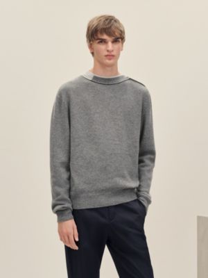 ラウンドネックニット 《デタイユ・コロレ》, イメージ: 着用例, worn, ビュー2の5