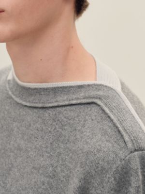 ラウンドネックニット 《デタイユ・コロレ》, イメージ: 着用例, worn, ビュー5の5