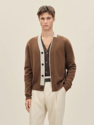 "Detail colore" buttoned cardigan, View: Worn, worn, view 2 of 5