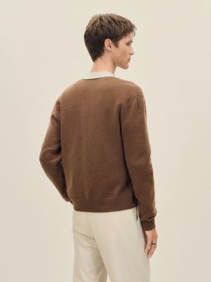 "Detail colore" buttoned cardigan, View: Worn, worn, view 3 of 5