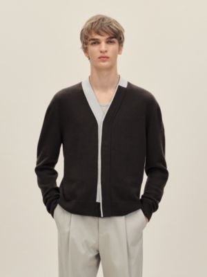 "Detail colore" buttoned cardigan, View: Worn, worn, view 2 of 5