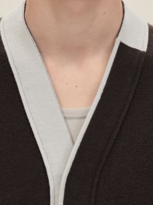"Detail colore" buttoned cardigan, View: Worn, worn, view 4 of 5