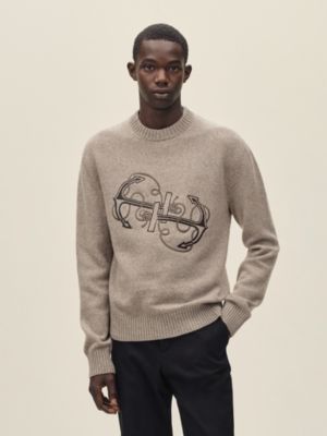 ラウンドネックニット 《アンクル・アン・H》, イメージ: 着用例, worn, ビュー2の5