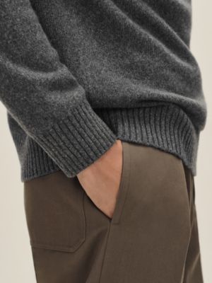 ラウンドネックニット 《アンクル・アン・H》, イメージ: 着用例, worn, ビュー4の5