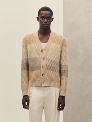 "Horizon Colore" buttoned cardigan, View: Worn, worn, view 3 of 7