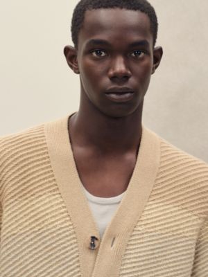 "Horizon Colore" buttoned cardigan, View: Worn, worn, view 5 of 7