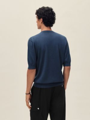 "H Vibration" crewneck sweater, View: Worn, worn, view 3 of 5