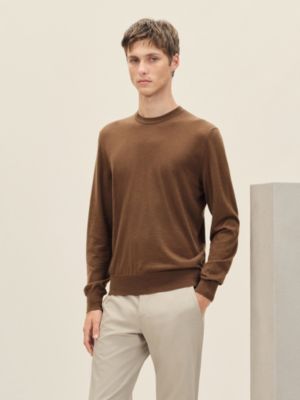 ラウンドネックニット 《Hエトリヴィエール》, イメージ: 着用例, worn, ビュー2の5