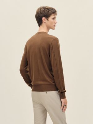 ラウンドネックニット 《Hエトリヴィエール》, イメージ: 着用例, worn, ビュー3の5