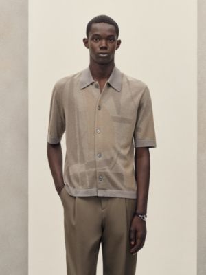 Short-sleeve straight cut shirt, View: Worn, worn, view 2 of 5