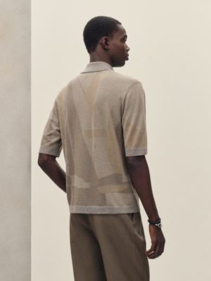 Short-sleeve straight cut shirt, View: Worn, worn, view 3 of 5