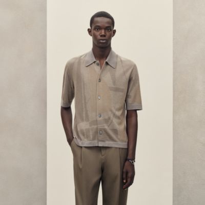 グレー - ラージ - メンズ, ウェア, シャツ | Hermès - エルメス-公式