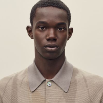 グレー - ラージ - メンズ, ウェア, シャツ | Hermès - エルメス-公式