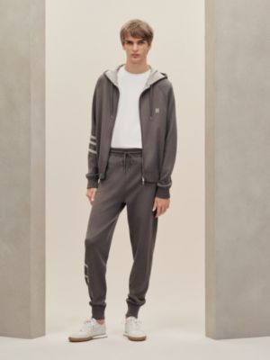 "H Golf" reversible hooded jacket