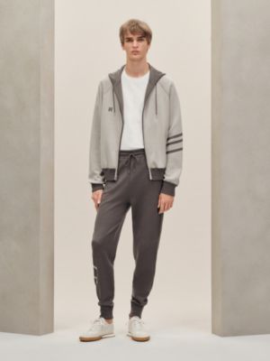 "H Golf" reversible hooded jacket, View: Worn, worn, view 2 of 8