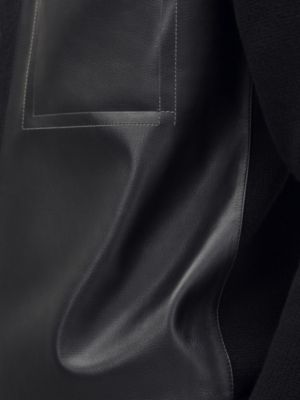 "Devant cuir" buttoned jacket, View: front, front, view 6 of 6