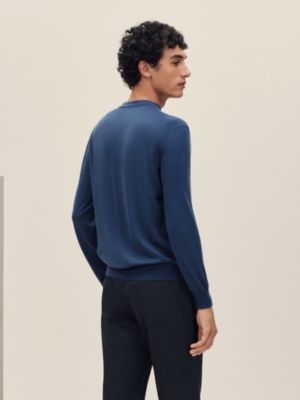 "Detail H" crewneck sweater, View: Worn, worn, view 3 of 5