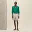 "Detail H" buttoned cardigan, menthe