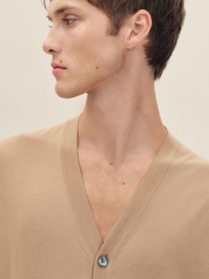 "Detail H" buttoned cardigan, View: Worn, worn, view 4 of 5