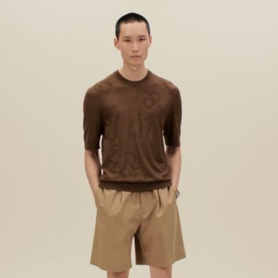 "Calligraphie Equestre" crewneck sweater, View: video, view 2 of 6