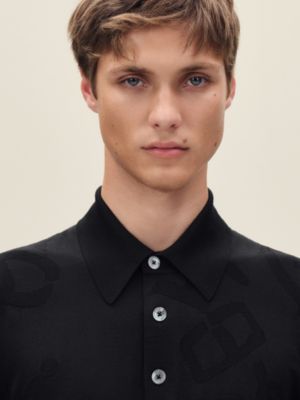 "Calligraphie Equestre" polo shirt, View: Worn, worn, view 4 of 5