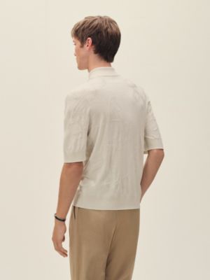 "Calligraphie Equestre" Polo衫, 檢視: 佩戴, worn, 檢視共3張圖片的第5張