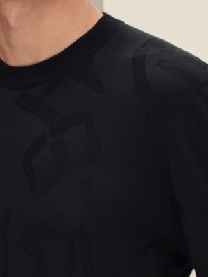 ショートスリーブニット 《カリグラフィ・エケストル》, イメージ: 着用例, worn, ビュー5の5