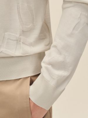 ショートスリーブニット 《カリグラフィ・エケストル》, イメージ: 着用例, worn, ビュー5の5