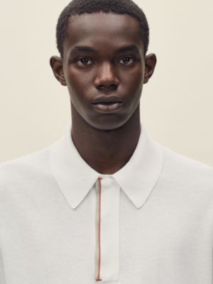 "H Bartack" polo shirt, View: Worn, worn, view 4 of 5