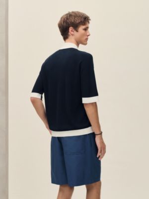 Short-sleeve straight cut shirt, View: Worn, worn, view 3 of 5