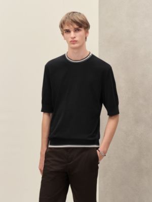"Rayures & Twist" crewneck sweater, View: Worn, worn, view 2 of 5