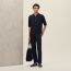 "H'cheval Poinconne" polo shirt, marine