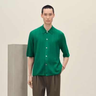 グリーン - メンズ, ウェア, シャツ | Hermès - エルメス-公式サイト