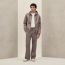 Voyage capsule hooded sweater, tourbe