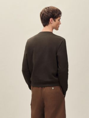 "Ex-Libris" crewneck sweater, View: Worn, worn, view 3 of 5