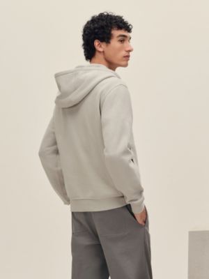 ジップアップ・スウェット 《エプロン・ドール・アン・パースペクティブ》, イメージ: 着用例, worn, ビュー3の5