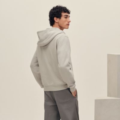 エルメス HERMES ポロ ラグラン スウェット トップス グレー 今期 新作 