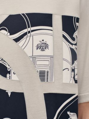 Camiseta con aplique en seda "Ex-Libris", Vista: Ver artículo puesto, worn, vista 5 de 5