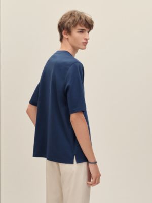 Camiseta con miniaplique en piel "H'Cheval", Vista: Ver artículo puesto, worn, vista 3 de 4