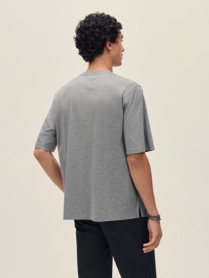 Camiseta con miniaplique en piel "H'Cheval", Vista: Ver artículo puesto, worn, vista 3 de 4
