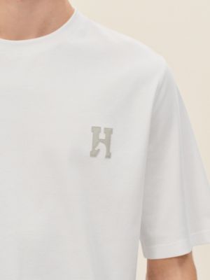Tシャツ ミニレザーパッチ 《アッシュヴァル》, イメージ: 着用例, worn, ビュー4の4